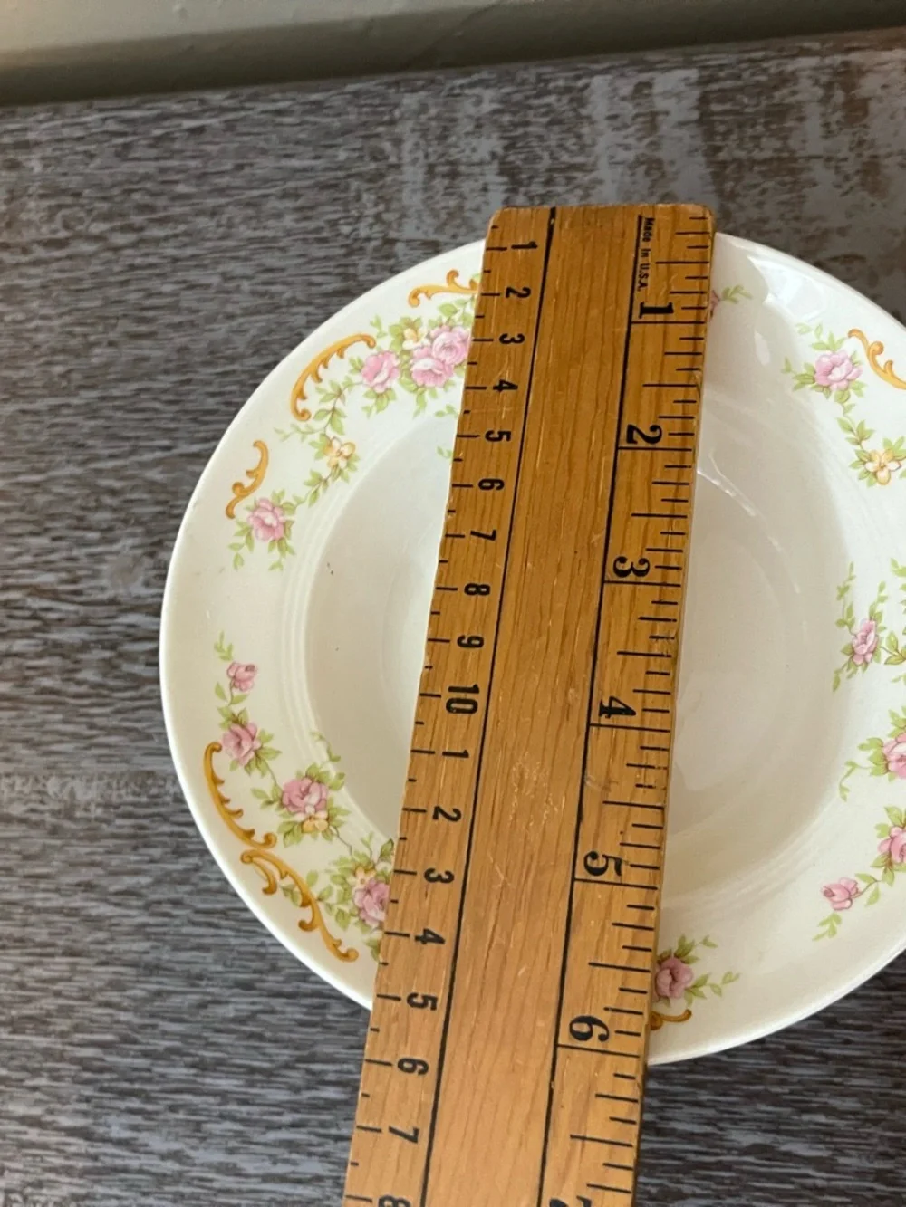 Set of 8 Vintage Salem China Co. Sandra Floral Round Bowl, 6 in